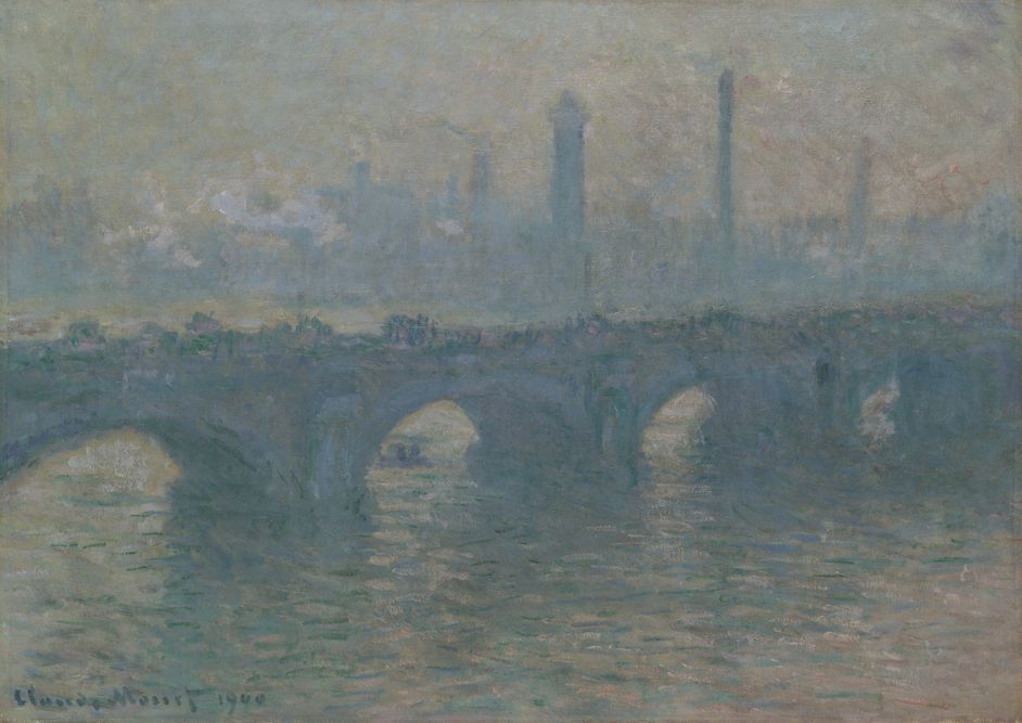 Gemälde von Claude Monet, Öl auf Leinwand, 65,4 × 92,6 cm