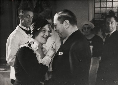 Erich Salomon, Die Sopranistin Margaret Sheridan und der Dirigent Vincenzo Bellezza, 1938 Erich Salomon, Die Sopranistin Margaret Sheridan und der Dirigent Vincenzo Bellezza, 1938