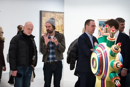 Eröffnung der Ausstellung "Eduardo Paolozzi. Lots of Pictures, Lots of Fun" in der Berlinischen Galerie, 8.2.2018, Foto: Harry Schnitger Eröffnung der Ausstellung "Eduardo Paolozzi. Lots of Pictures, Lots of Fun" in der Berlinischen Galerie, 8.2.2018, Foto: Harry Schnitger