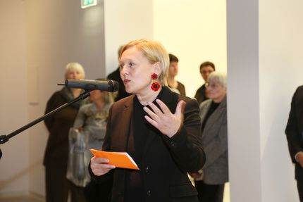 Eröffnung der Ausstellung "Nik Nowak. Echo", GASAG-Kunstpreis 2014, 10.4.2014, Foto: Amin Akhtar Eröffnung der Ausstellung "Nik Nowak. Echo", GASAG-Kunstpreis 2014, 10.4.2014, Foto: Amin Akhtar