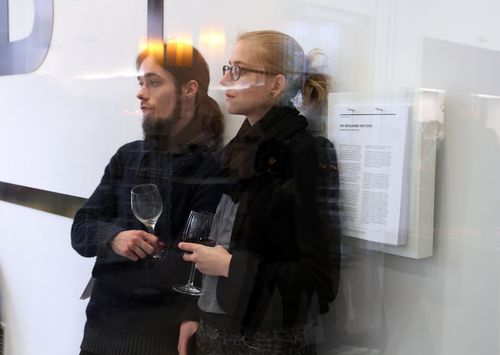 Eröffnung der Ausstellung "Ari Benjamin Meyers. Chamber Music (Vestibule)" in der Berlinischen Galerie, 27.4.2013, Foto: Jirka Jansch Eröffnung der Ausstellung "Ari Benjamin Meyers. Chamber Music (Vestibule)" in der Berlinischen Galerie, 27.4.2013, Foto: Jirka Jansch