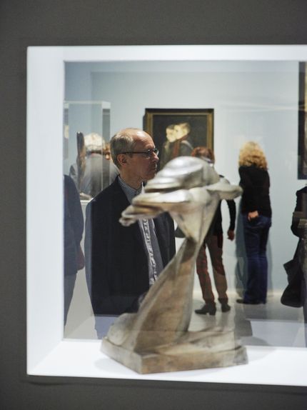 Preview zur Ausstellung "Freiheit. Die Kunst der Novembergruppe 1918–1935", 7.11.2018, Foto: Hannes Wiedemann Preview zur Ausstellung "Freiheit. Die Kunst der Novembergruppe 1918–1935", 7.11.2018, Foto: Hannes Wiedemann