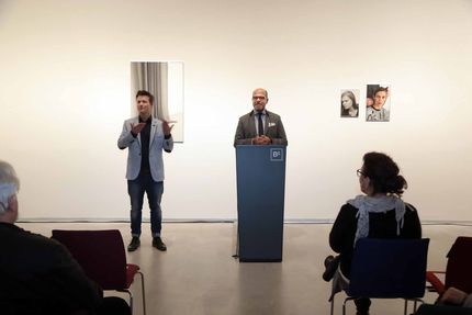 Eröffnung der Ausstellung "Heidi Specker - IN FRONT OF. Fotografien" in der Berlinischen Galerie, 10.3.2016, Foto: Amin Akhtar Eröffnung der Ausstellung "Heidi Specker - IN FRONT OF. Fotografien" in der Berlinischen Galerie, 10.3.2016, Foto: Amin Akhtar
