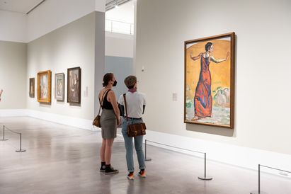 Ausstellungsansicht "Ferdinand Hodler und die Berliner Moderne", Foto: © Harry Schnitger Ausstellungsansicht "Ferdinand Hodler und die Berliner Moderne", Foto: © Harry Schnitger