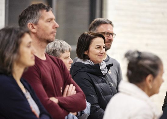 Rundgang für Freunde der Berlinischen Galerie im KINDL - Zentrum für zeitgenössische Kunst, 28.11.2018, Foto: Hannes Wiedemann