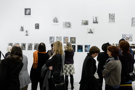 Eröffnungen und Verleihungen der Hannah-Höch-Preise 2016 an Cornelia Schleime und Tatjana Doll, 24.11.2016, Foto: Harry Schnitger