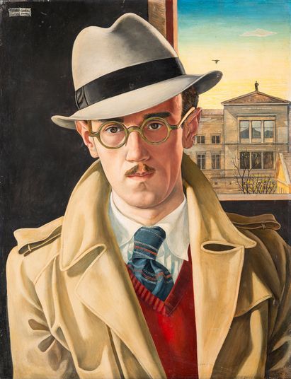 György Kákay-Szabó, Selbstbildnis, um 1932 © Rechtsnachfolge Kákay Szabó, Foto: Museum der Bildenden Künste - Ungarische Nationalgalerie, 2023 György Kákay-Szabó, Selbstbildnis, um 1932 © Rechtsnachfolge Kákay Szabó, Foto: Museum der Bildenden Künste - Ungarische Nationalgalerie, 2023