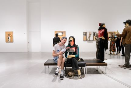 Eröffnung der Ausstellung "Andreas Greiner. Agentur des Exponenten", GASAG Kunstpreis 2016 in der Berlinischen Galerie, 14.9.2016, Foto: Harry Schnitger Eröffnung der Ausstellung "Andreas Greiner. Agentur des Exponenten", GASAG Kunstpreis 2016 in der Berlinischen Galerie, 14.9.2016, Foto: Harry Schnitger