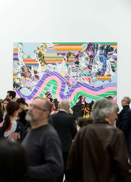 Eröffnung der Ausstellung von Christine Streuli, Fred-Thieler-Preisträgerin 2017, 17.3.2017, Foto: Harry Schnitger Eröffnung der Ausstellung von Christine Streuli, Fred-Thieler-Preisträgerin 2017, 17.3.2017, Foto: Harry Schnitger