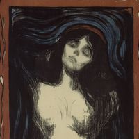 Edvard Munch, Madonna (Woman Making Love), 1895/1902