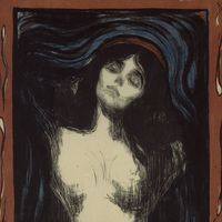 Edvard Munch, Madonna (Woman Making Love), 1895/1902