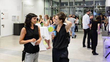 Eröffnung der Ausstellung "Andreas Greiner. Agentur des Exponenten", GASAG Kunstpreis 2016 in der Berlinischen Galerie, 14.9.2016, Foto: Harry Schnitger Eröffnung der Ausstellung "Andreas Greiner. Agentur des Exponenten", GASAG Kunstpreis 2016 in der Berlinischen Galerie, 14.9.2016, Foto: Harry Schnitger