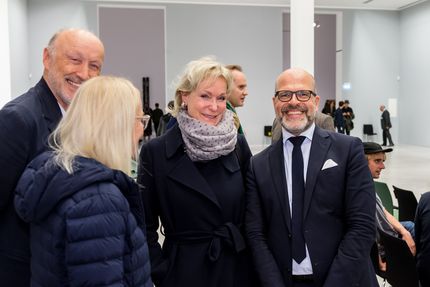 Eröffnung der Ausstellung "Julian Charrière. As We Used To Float" in der Berlinischen Galerie, 26.9.2019, Foto: Harry Schnitger Eröffnung der Ausstellung "Julian Charrière. As We Used To Float" in der Berlinischen Galerie, 26.9.2019, Foto: Harry Schnitger