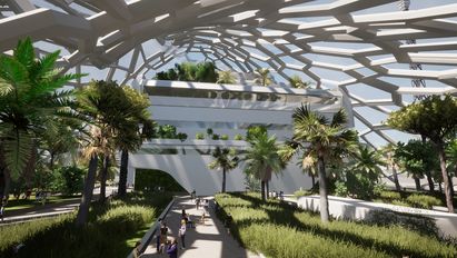 Humboldt-Biosphäre - International Climate Campus, 2019-2023 © Roland Böving und Christina Neuner Humboldt-Biosphäre - International Climate Campus, 2019-2023 © Roland Böving und Christina Neuner