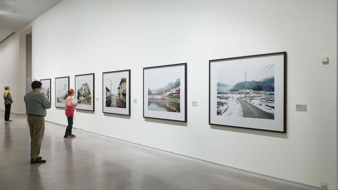 Eröffnung der Ausstellung "Fotografierte Ferne. Fotografen auf Reisen (1880–2015)" in der Berlinischen Galerie, 18.5.2017, Foto: Harry Schnitger