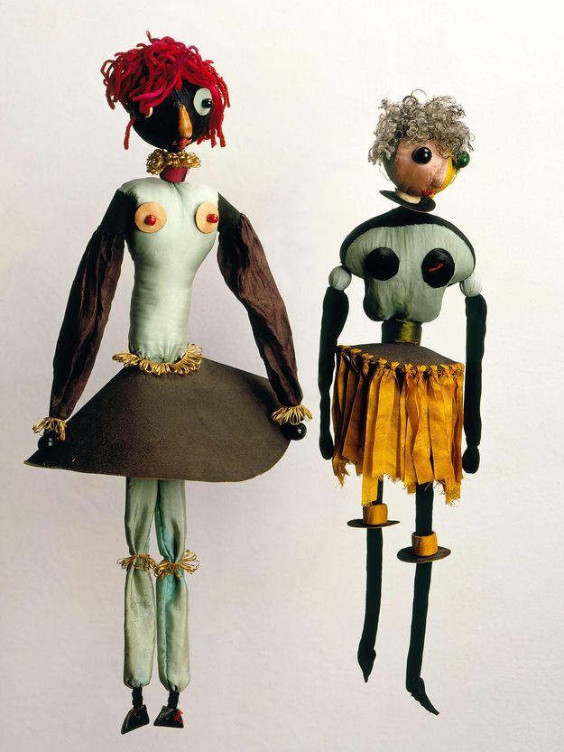 Hannah Höch, DADA-dolls (reconstruction by Isabel Kork and Barbara Kugel), original 1916/18