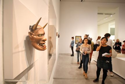 Eröffnung der Ausstellung "Dada Afrika. Dialog mit dem Fremden" in der Berlinischen Galerie, 4.8.2016, Foto: Amin Akhtar Eröffnung der Ausstellung "Dada Afrika. Dialog mit dem Fremden" in der Berlinischen Galerie, 4.8.2016, Foto: Amin Akhtar