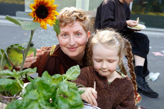 Fest anlässlich des 40-jährigen Jubiläums der Berlinischen Galerie, 27.9.2015, Foto: Nina Straßgütl