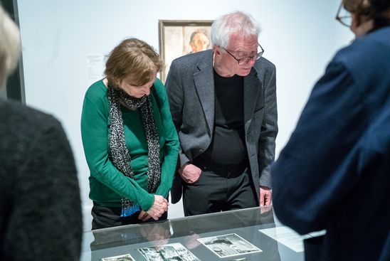 Preview zur Ausstellung "Lotte Laserstein. Von Angesicht zu Angesicht", 3.4.2019, Foto: Dovilė Aleksaitė