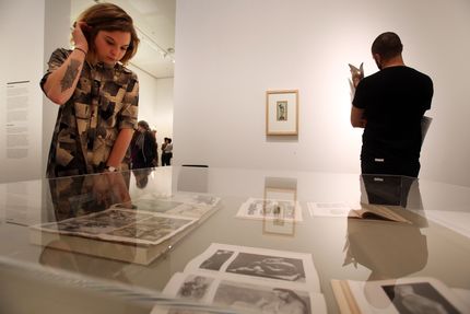Eröffnung der Ausstellung "Dada Afrika. Dialog mit dem Fremden" in der Berlinischen Galerie, 4.8.2016, Foto: Amin Akhtar Eröffnung der Ausstellung "Dada Afrika. Dialog mit dem Fremden" in der Berlinischen Galerie, 4.8.2016, Foto: Amin Akhtar