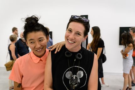 Eröffnung der Ausstellung "Andreas Greiner. Agentur des Exponenten", GASAG Kunstpreis 2016 in der Berlinischen Galerie, 14.9.2016, Foto: Harry Schnitger Eröffnung der Ausstellung "Andreas Greiner. Agentur des Exponenten", GASAG Kunstpreis 2016 in der Berlinischen Galerie, 14.9.2016, Foto: Harry Schnitger