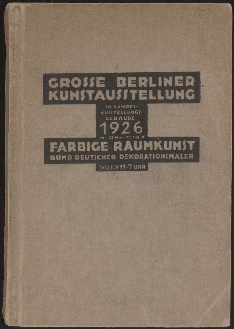 Buchumschlag mit Titel, Druck, Papier