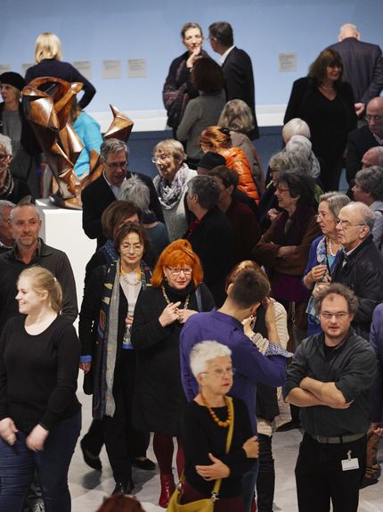 Preview zur Ausstellung "Freiheit. Die Kunst der Novembergruppe 1918–1935", 7.11.2018, Foto: Hannes Wiedemann Preview zur Ausstellung "Freiheit. Die Kunst der Novembergruppe 1918–1935", 7.11.2018, Foto: Hannes Wiedemann