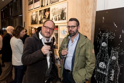 Eröffnung der Ausstellung von Christine Streuli, Fred-Thieler-Preisträgerin 2017, 17.3.2017, Foto: Harry Schnitger Eröffnung der Ausstellung von Christine Streuli, Fred-Thieler-Preisträgerin 2017, 17.3.2017, Foto: Harry Schnitger