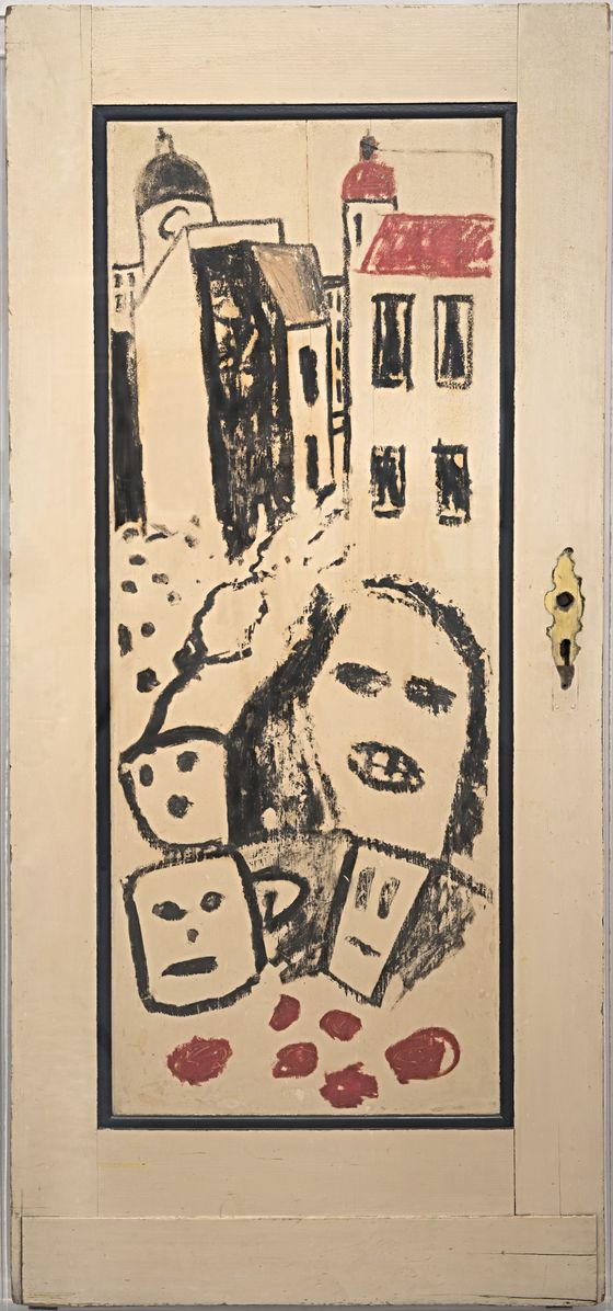 Werner Heldt, Tür, ca. 1946, © Berlinische Galerie / VG Bild-Kunst, Bonn 202