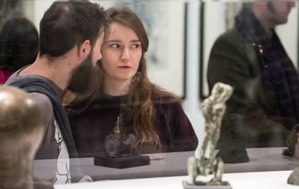 Eröffnung der Ausstellung "Eduardo Paolozzi. Lots of Pictures, Lots of Fun" in der Berlinischen Galerie, 8.2.2018, Foto: Harry Schnitger Eröffnung der Ausstellung "Eduardo Paolozzi. Lots of Pictures, Lots of Fun" in der Berlinischen Galerie, 8.2.2018, Foto: Harry Schnitger