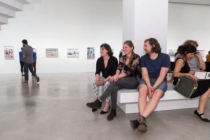 Eröffnung der Ausstellung "Fotografierte Ferne. Fotografen auf Reisen (1880–2015)" in der Berlinischen Galerie, 18.5.2017, Foto: Harry Schnitger Eröffnung der Ausstellung "Fotografierte Ferne. Fotografen auf Reisen (1880–2015)" in der Berlinischen Galerie, 18.5.2017, Foto: Harry Schnitger