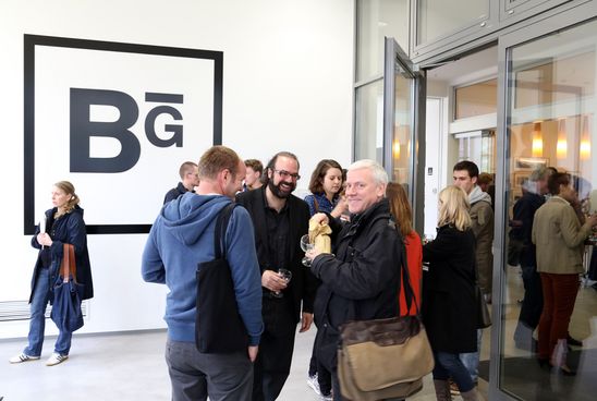 Eröffnung der Ausstellung "Ari Benjamin Meyers. Chamber Music (Vestibule)" in der Berlinischen Galerie, 27.4.2013, Foto: Jirka Jansch