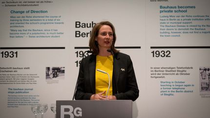 Eröffnung von original bauhaus. Die Jubiläumsausstellung, 5.9.2019, Foto: Catrin Schmitt Eröffnung von original bauhaus. Die Jubiläumsausstellung, 5.9.2019, Foto: Catrin Schmitt
