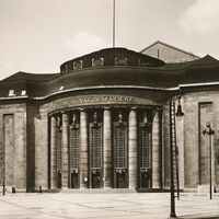 Oskar Kaufmann, Volksbühne, Berlin, ca. 1940