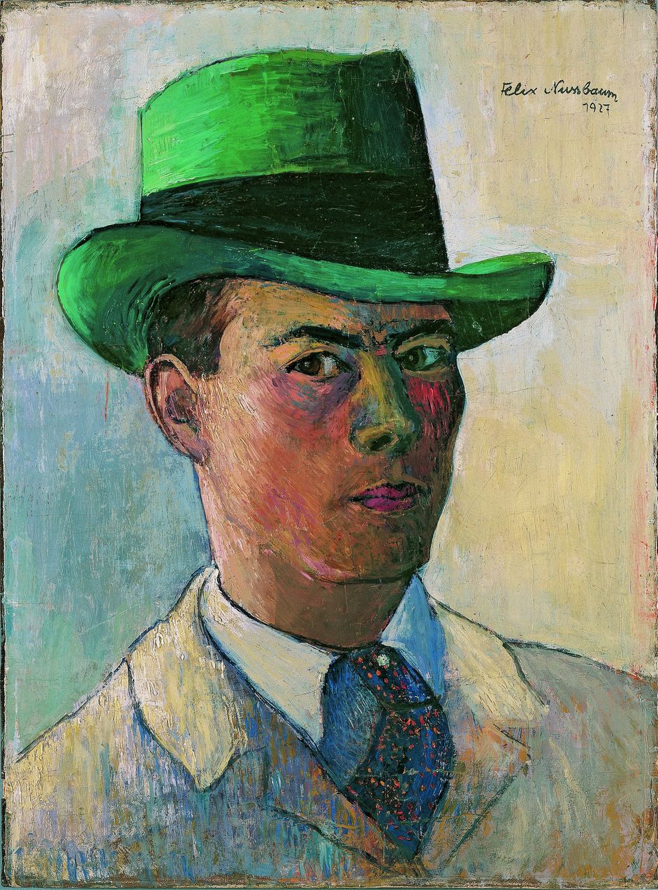 Felix Nussbaum Autoportrait Au Passeport Juif