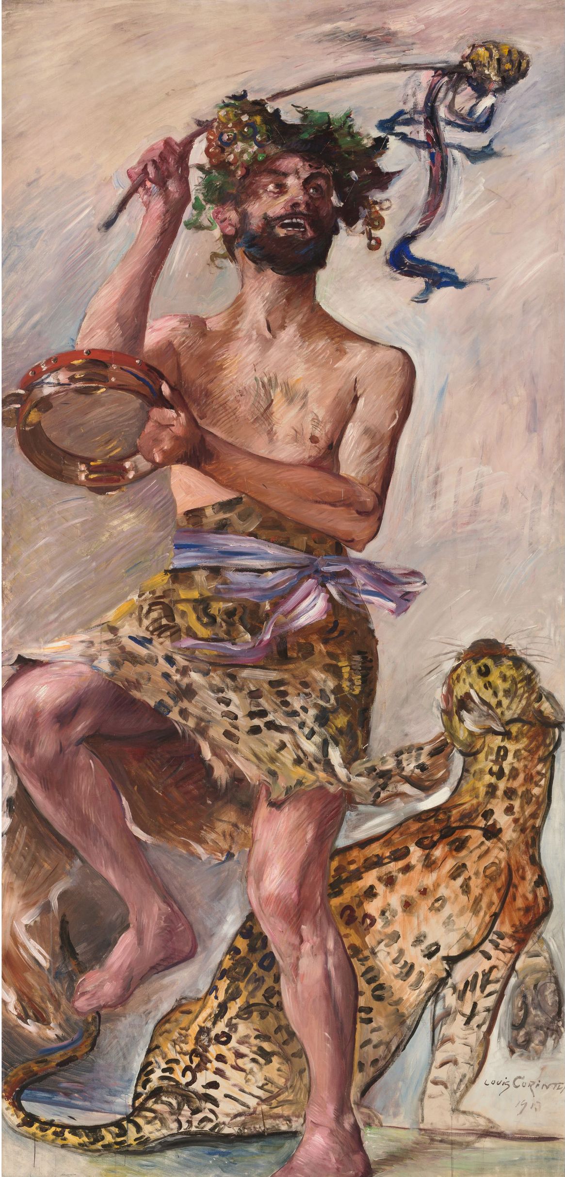 Lovis Corinth, Bacchant, 1913, erworben mit Mitteln aus dem Etat der Beauftragten der Bundesregierung für Kultur und Medien, des Landes Berlin und des Fördervereins der Berlinischen Galerie e. V., Foto: © Fotostudio Bartsch, Karen Bartsch, Berlin Lovis Corinth, Bacchant, 1913, erworben mit Mitteln aus dem Etat der Beauftragten der Bundesregierung für Kultur und Medien, des Landes Berlin und des Fördervereins der Berlinischen Galerie e. V., Foto: © Fotostudio Bartsch, Karen Bartsch, Berlin