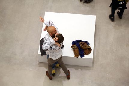 Eröffnung "Erwin Wurm. Bei Mutti" und "Visionäre der Moderne. Paul Scheerbart, Bruno Taut, Paul Goesch" in der Berlinischen Galerie, 14.4.2016, Foto: Amin Akhtar Eröffnung "Erwin Wurm. Bei Mutti" und "Visionäre der Moderne. Paul Scheerbart, Bruno Taut, Paul Goesch" in der Berlinischen Galerie, 14.4.2016, Foto: Amin Akhtar