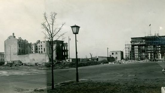 Fotografie von Fritz Tiedemann, Silbergelatinepapier auf Papier, 18,5 x 24,6 cm