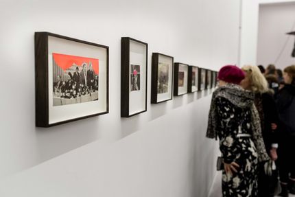 Eröffnung der Ausstellung von Christine Streuli, Fred-Thieler-Preisträgerin 2017, 17.3.2017, Foto: Harry Schnitger Eröffnung der Ausstellung von Christine Streuli, Fred-Thieler-Preisträgerin 2017, 17.3.2017, Foto: Harry Schnitger