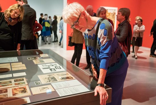 Preview zur Ausstellung "Lotte Laserstein. Von Angesicht zu Angesicht", 3.4.2019, Foto: Dovilė Aleksaitė