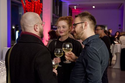 Eröffnung der Ausstellung "Cyrill Lachauer. What do you want here" in der Berlinischen Galerie, 2.11.2017, Foto: Benjamin Pritzkuleit Eröffnung der Ausstellung "Cyrill Lachauer. What do you want here" in der Berlinischen Galerie, 2.11.2017, Foto: Benjamin Pritzkuleit