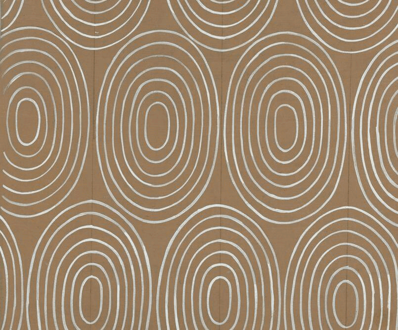 Ruth Hildegard Geyer-Raack, wallpaper pattern designs, c. 1950s